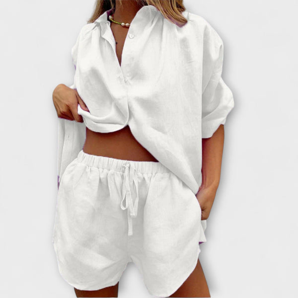 Vanessa – Conjunto de verano ligero de dos piezas