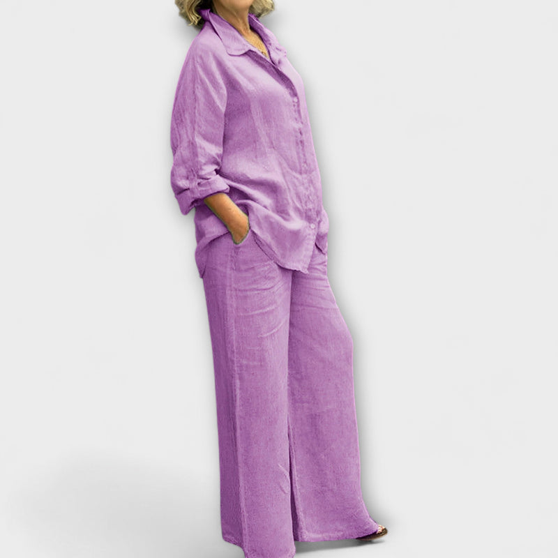 Enza – Conjunto de lino