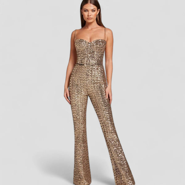 Cristina – Mono de lentejuelas glamuroso